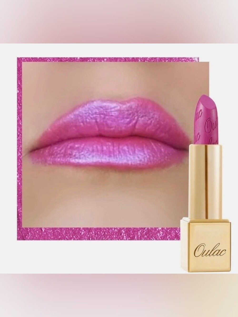 Oulac Pink Lipstick-VELOCITY $15 NIB